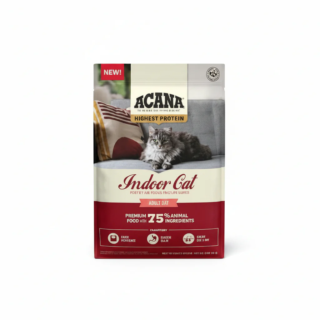 Acana Highest Protein Indoor Dry Cat Food - 1.8KG