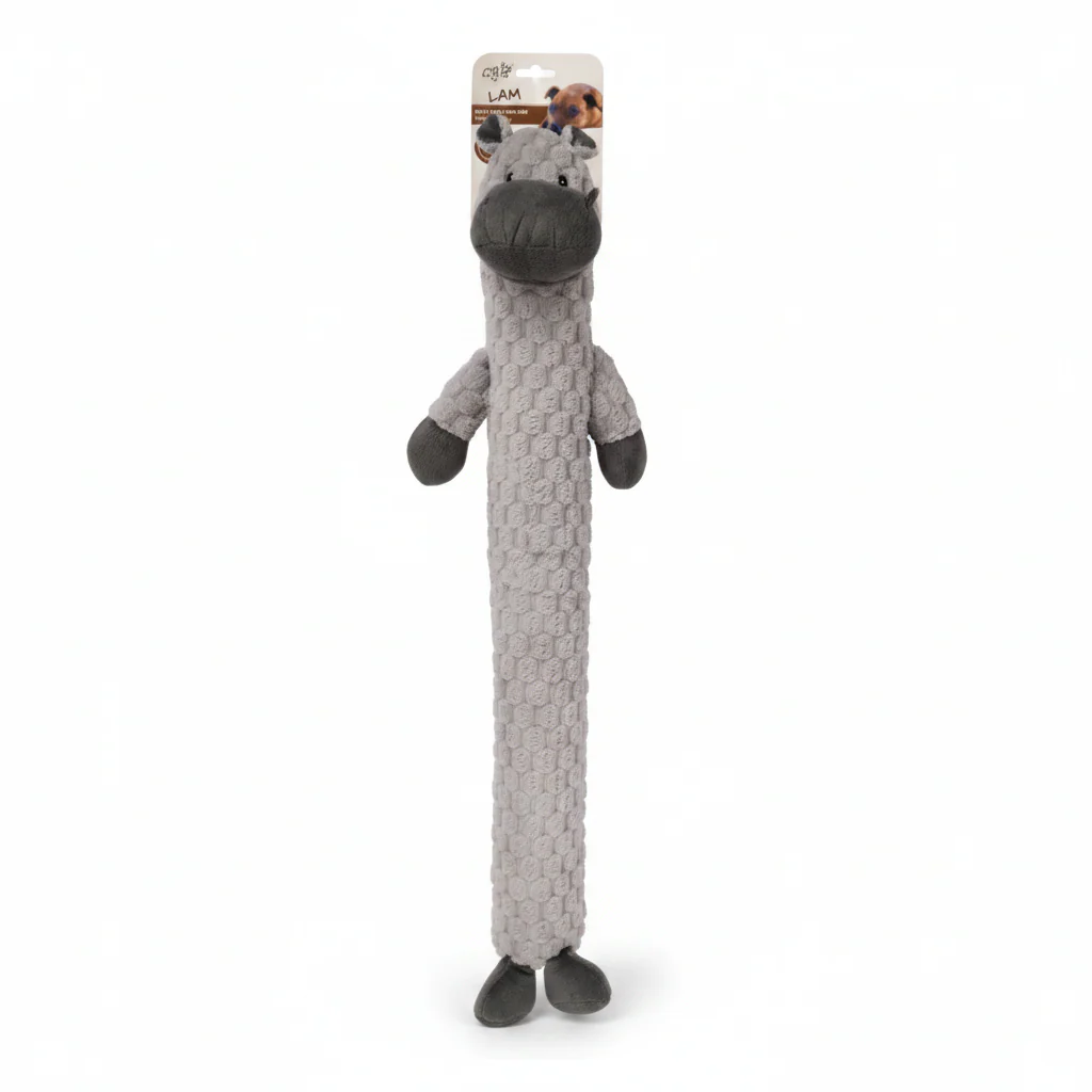 All For Paws Lam-Jumbo Snuggle Straw Hippo