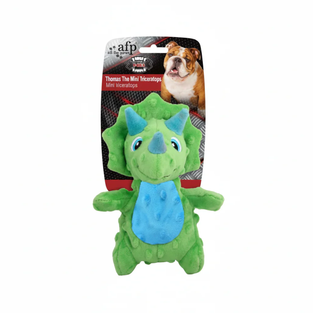 All For Paws My T-Rex Thomas the Mini Triceratops