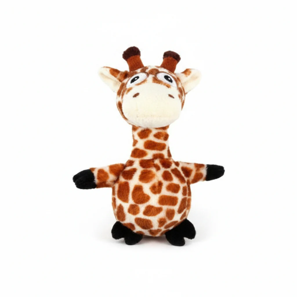 All for Paws Ultrasonic Giraffe Plush Dog Toy