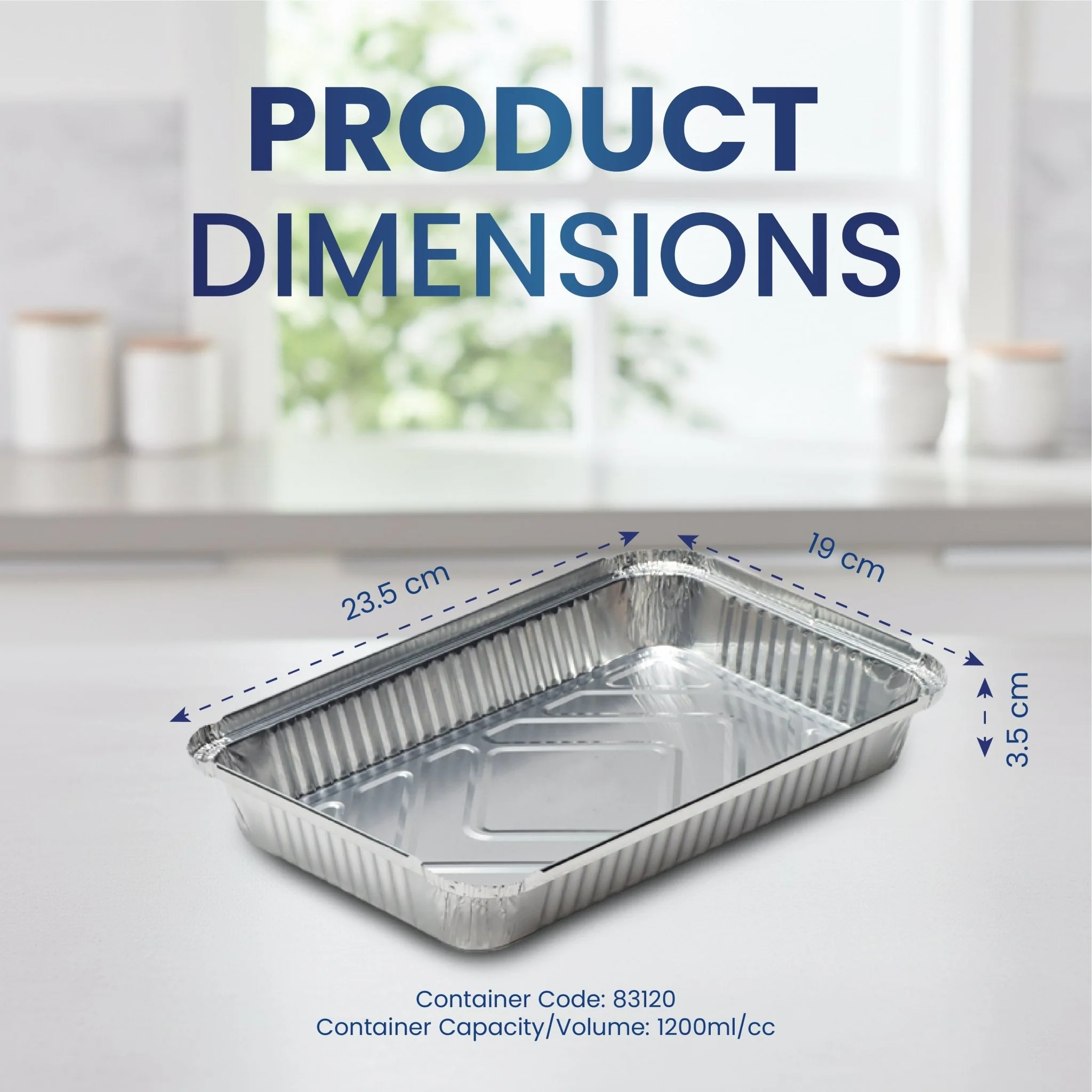 Aluminium Food Containers with Paper Lids Food-Grade - Image 7