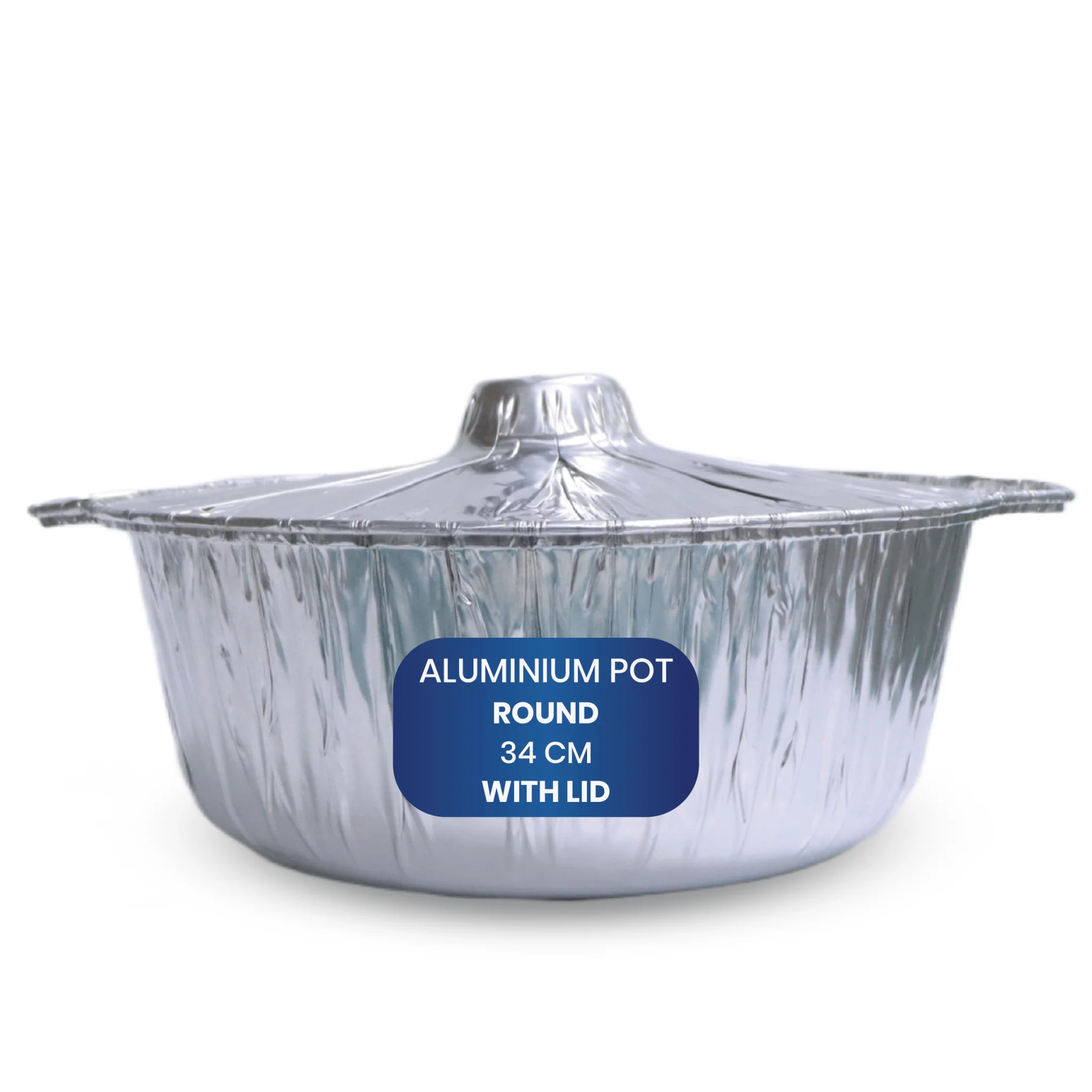 Aluminium Round Pots with Lids  Durable & Strong - Image 6