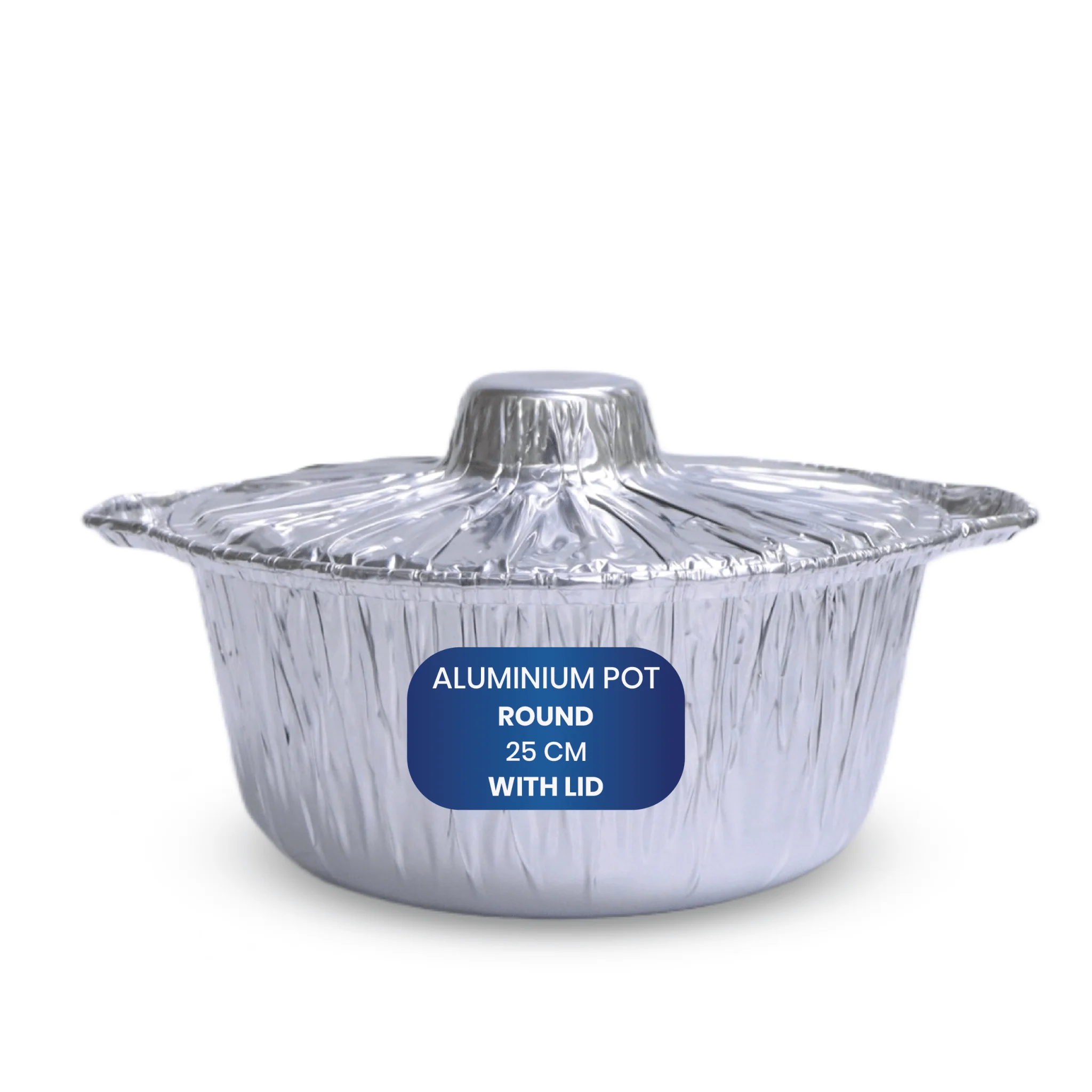 Aluminium Round Pots with Lids  Durable & Strong - Image 7