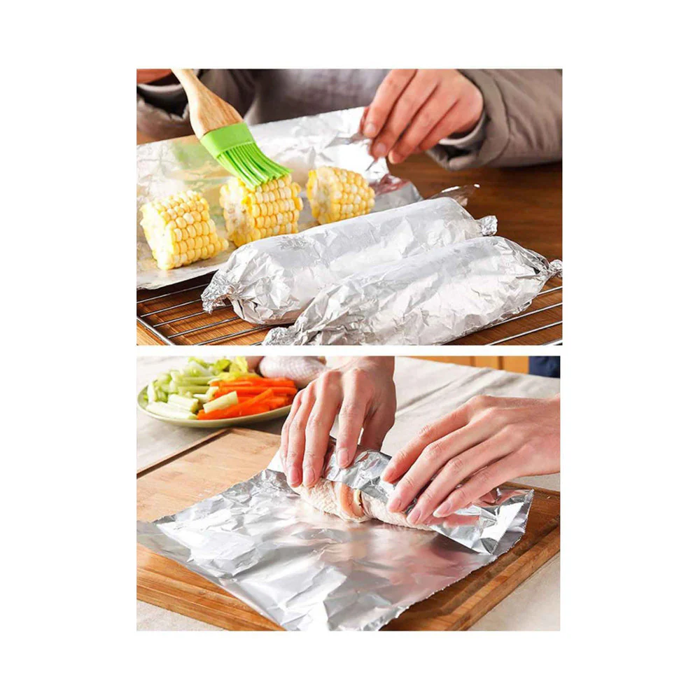 Aluminium Foil 45cm - 15 microns X 500 Grams Core | Food-Grade - Image 4