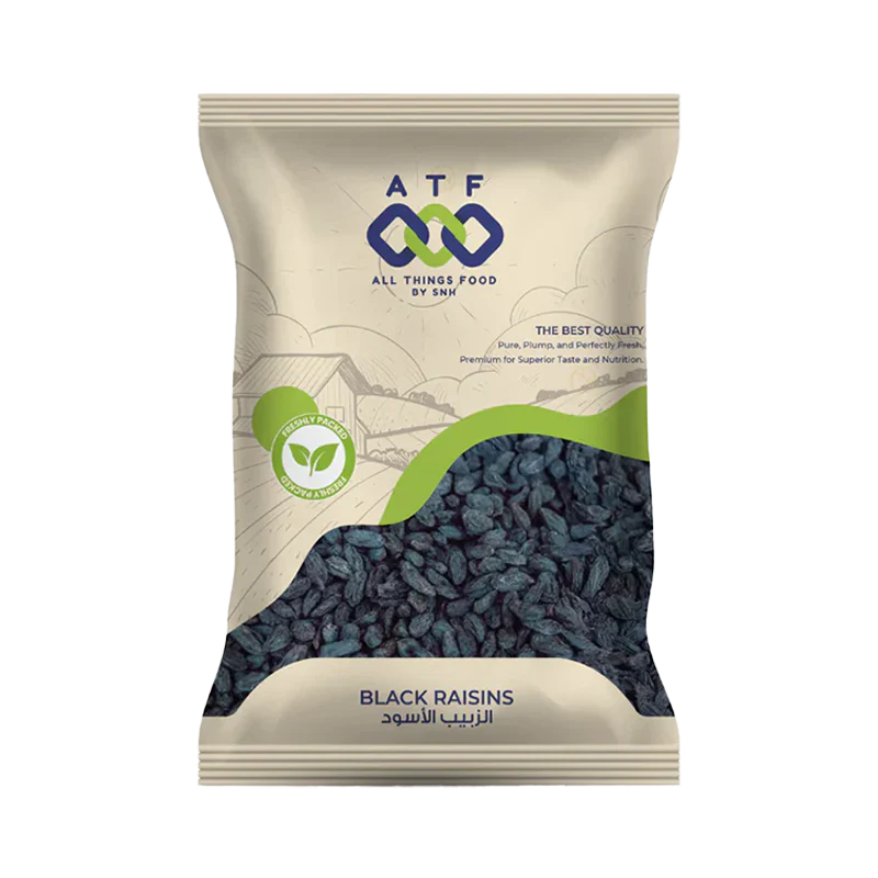 ATF Black Raisins 1kg