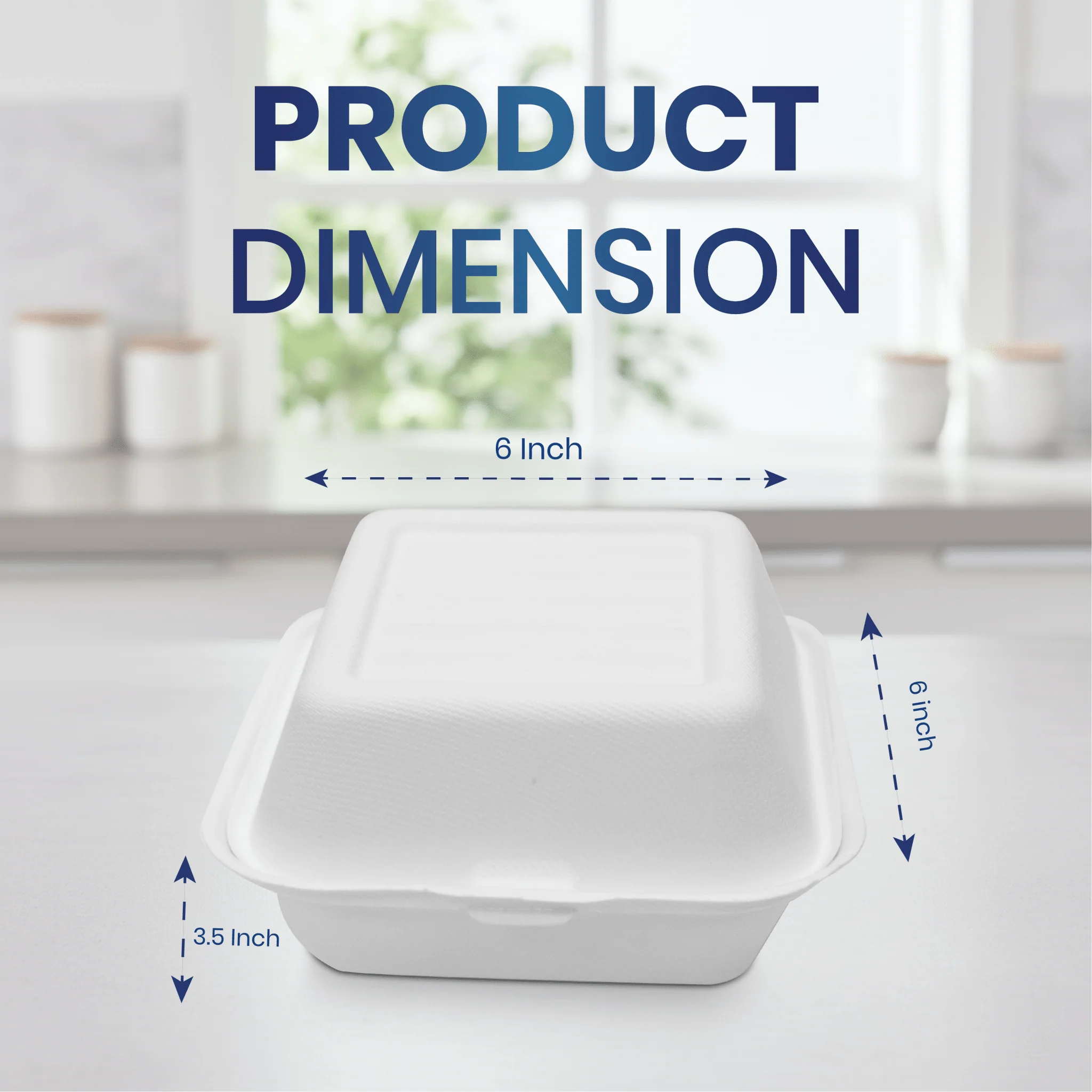 Bagasse Lunch Boxes Eco Friendly Biodegradable Disposable Boxes - Image 11