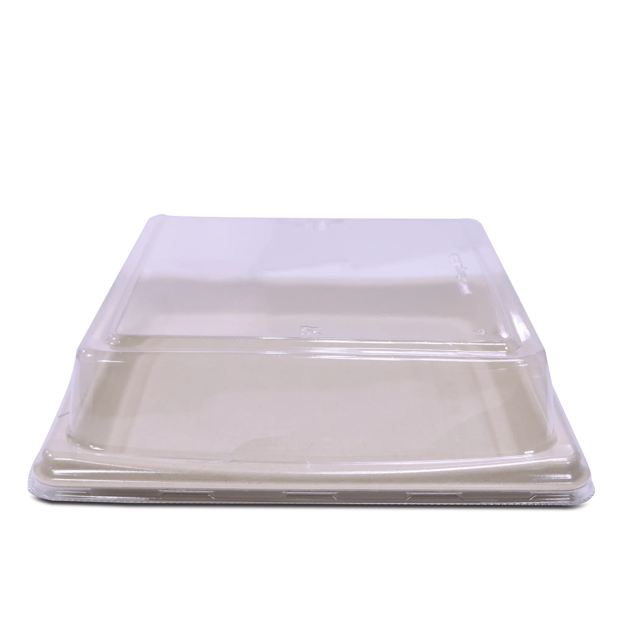 Bagasse Sushi Containers with PET Lids  Eco Friendly Takeaway Boxes - Image 7
