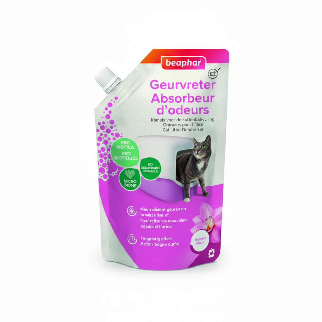 Beaphar Biodegradable Cat Litter Deodorizer Orchid Scent