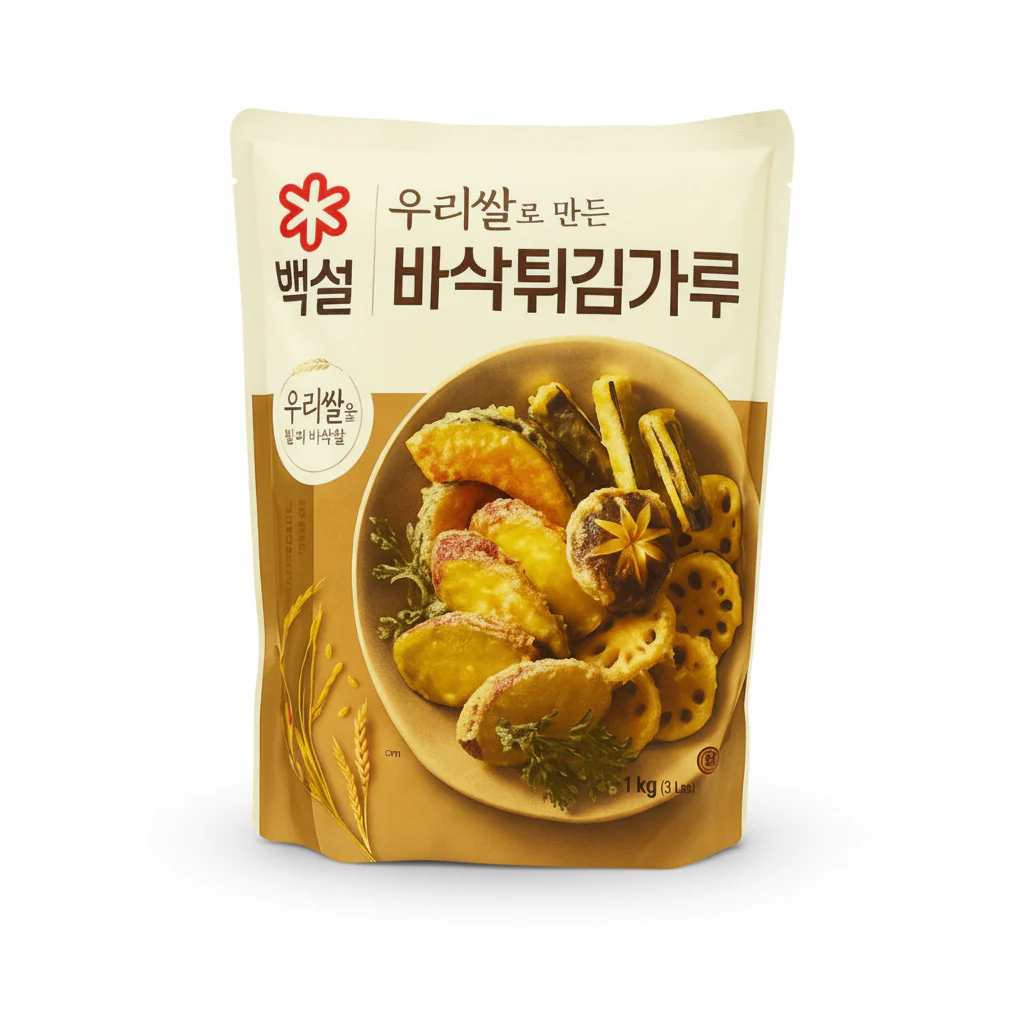 Beksul Crispy Tempura Flour  South Korea  1KG