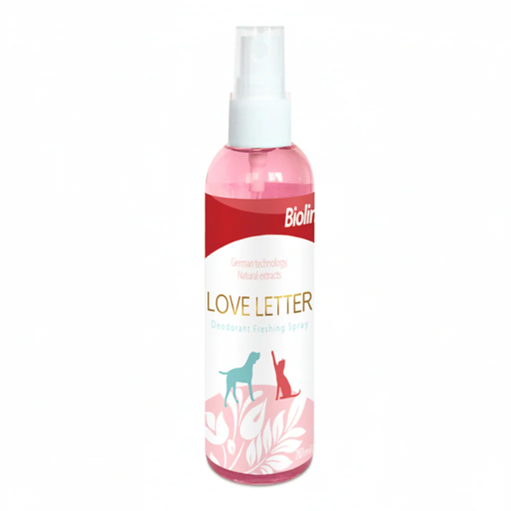 Bioline Deodorant Freshing Spray Flavor - Love Letter - 207ML