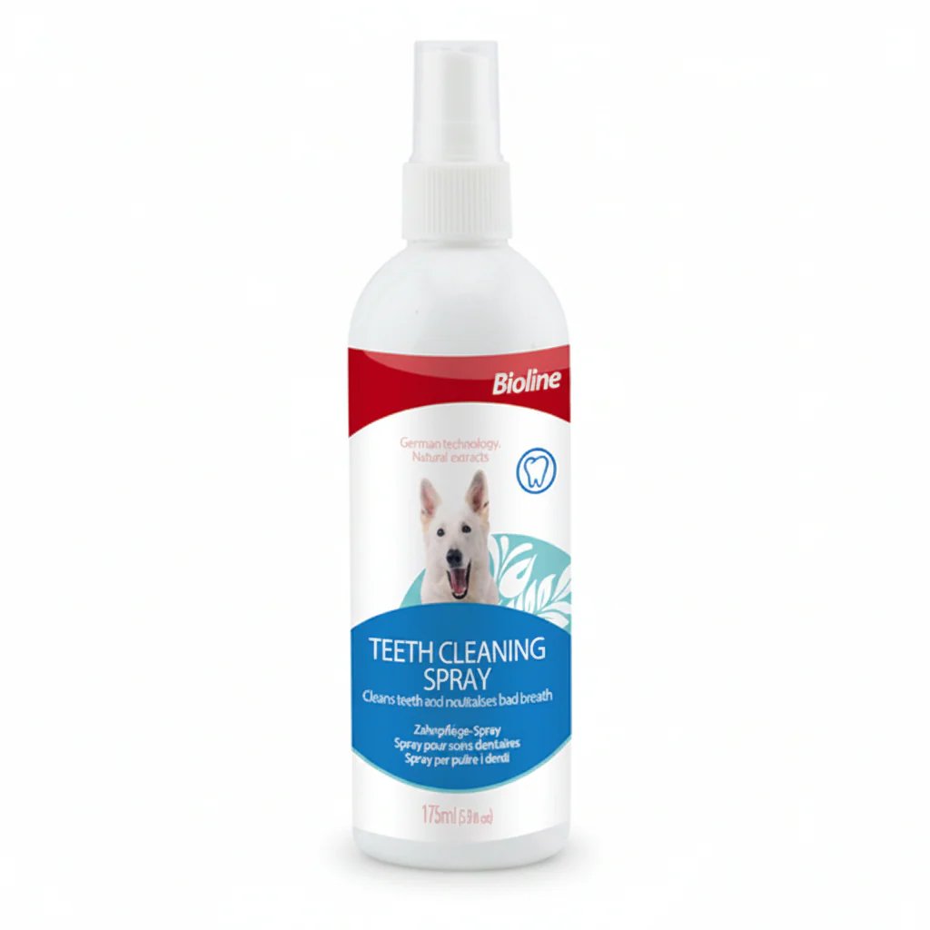 Bioline Teeth Cleaning Spray For Dogs 175ml