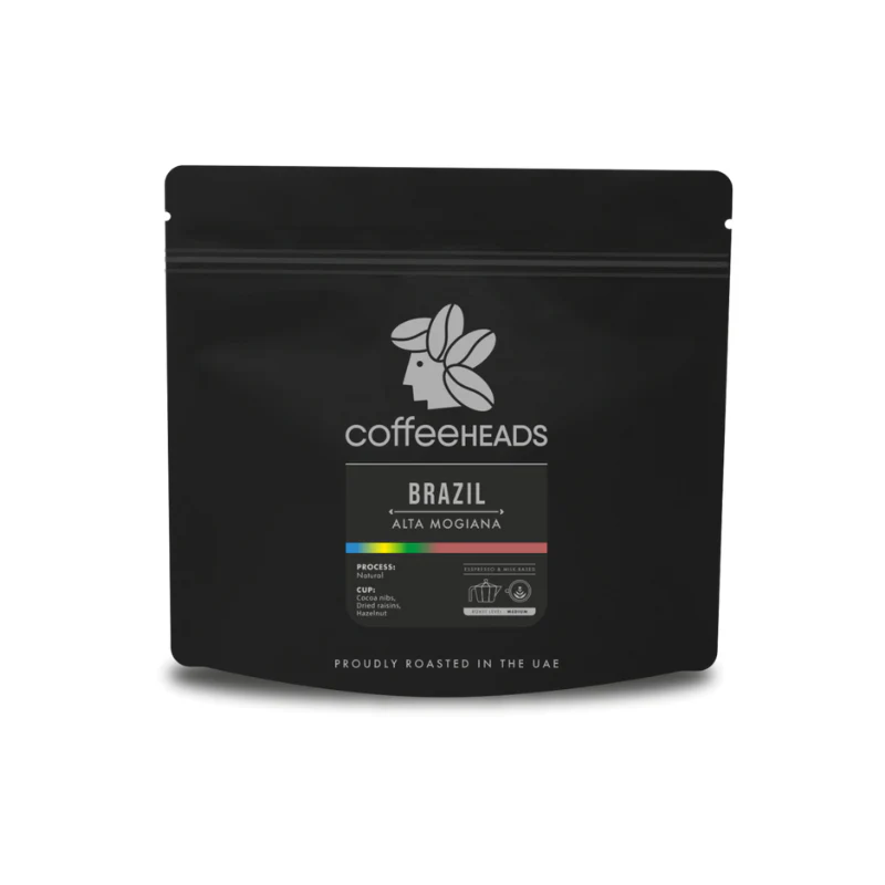 Coffeeheads Brazil Alta Mogiana Premium Arabica Coffee Beans (Specialty Grade)