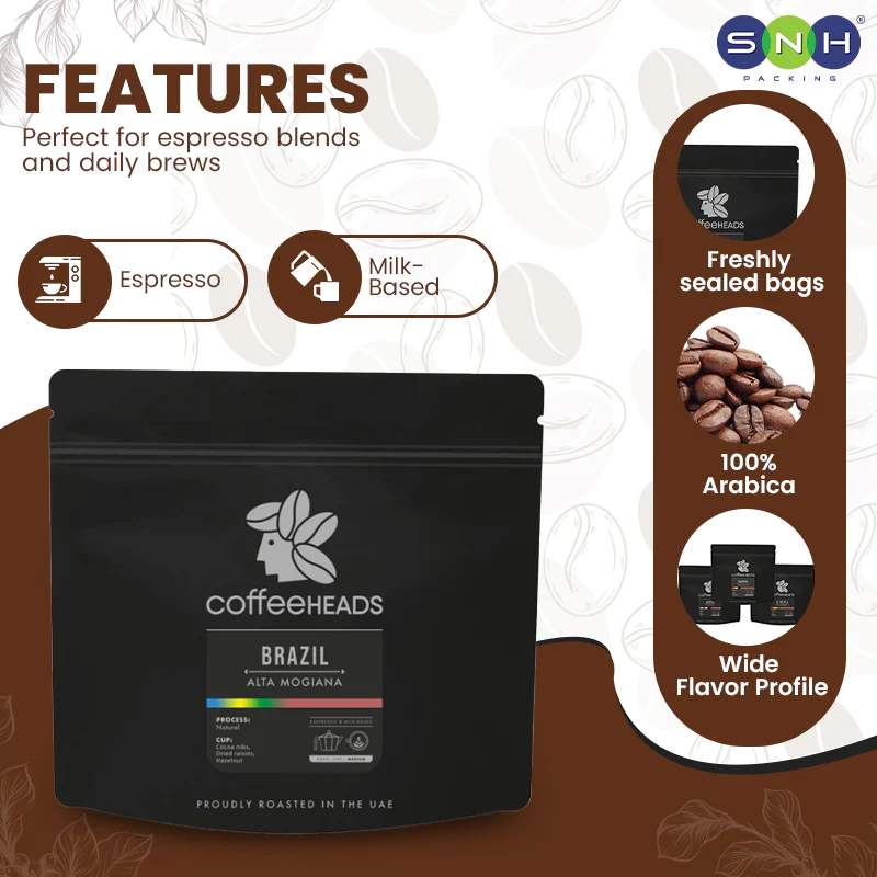 Coffeeheads Brazil Alta Mogiana Premium Arabica Coffee Beans (Specialty Grade) - Image 5