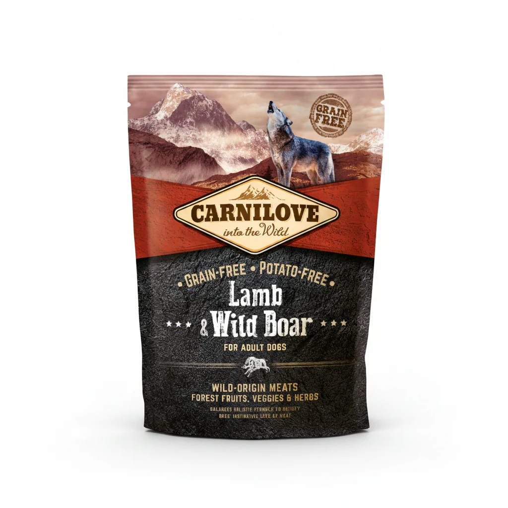 Carnilove Lamb & Wild Boar for Adult Dogs 1.5kg