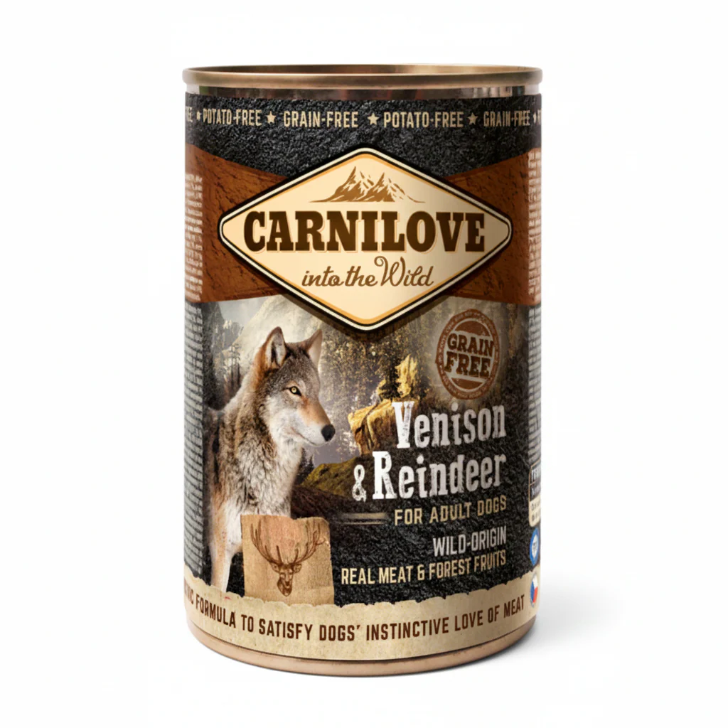 Carnilove Venison & Reindeer for Adult Dogs (Wet Food Cans) 400g