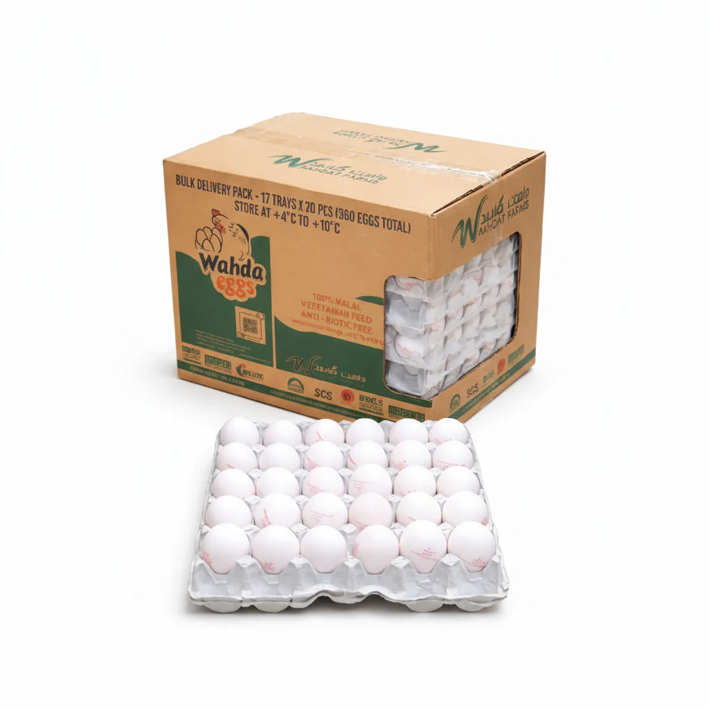Chef Delight Medium Eggs Dark Yolk 12 Trays x 30 Eggs (360 Eggs)