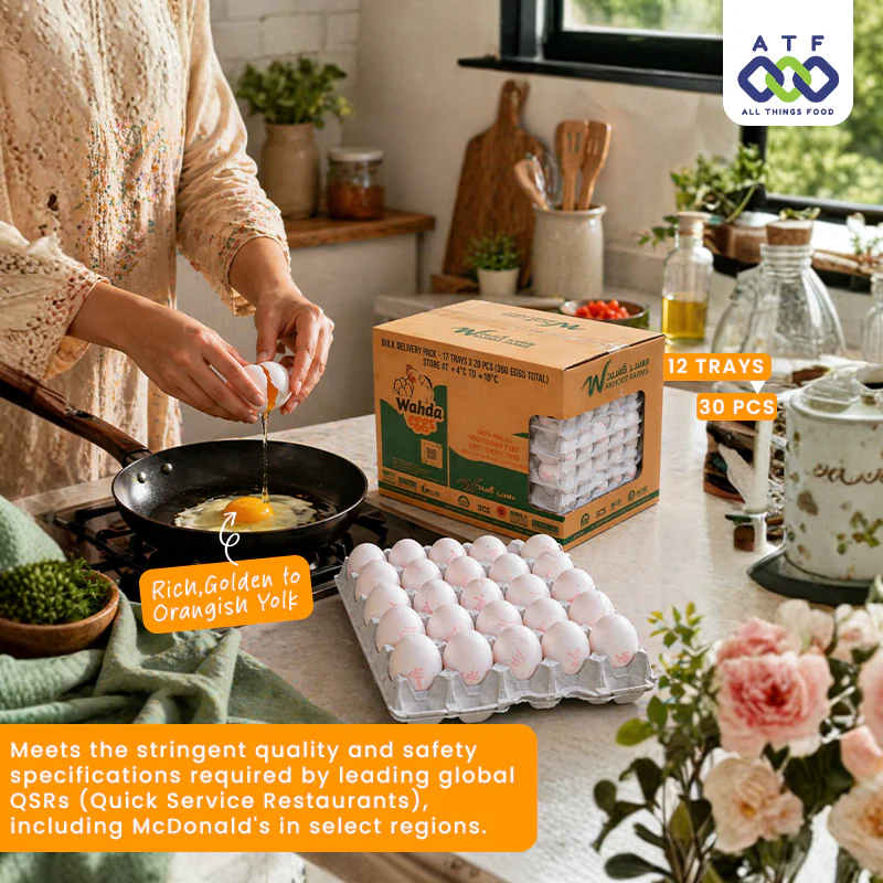 Chef Delight Medium Eggs Dark Yolk 12 Trays x 30 Eggs (360 Eggs) - Image 2