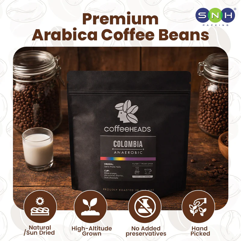 Coffeeheads Colombia Anaerobic  Premium Arabica Coffee Beans (Specialty Grade) - Image 4