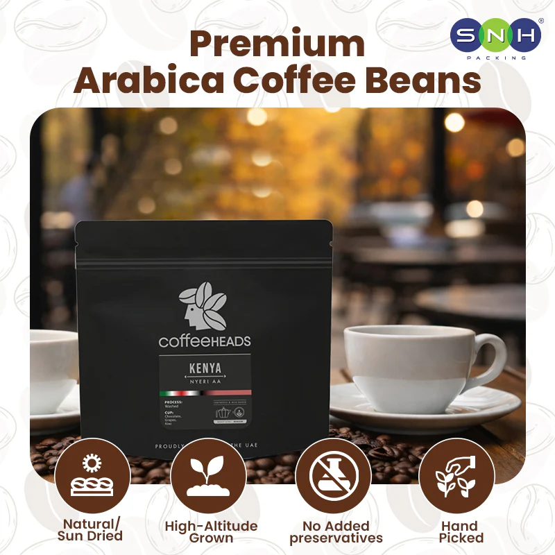 Coffeeheads Kenya Nyeri AA  Premium Arabica Coffee Beans (Specialty Grade) - Image 4