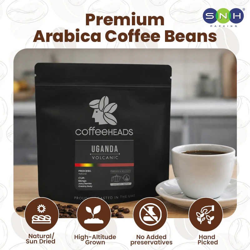 Coffeeheads Uganda Volcanic  Premium Arabica Coffee Beans (Specialty Grade) - Image 2