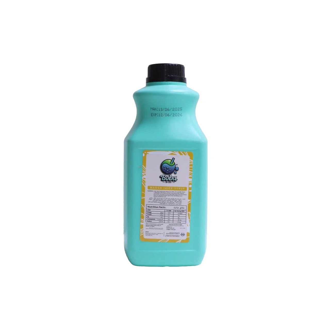 Concentrated Mango Syrup 1.9L | Bubble Tea Flavoring by BOBA by ATF