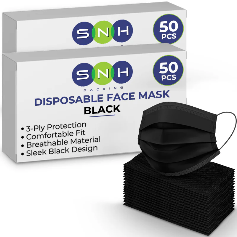 Disposable 3Ply Face Masks  50 PCS PKT - Image 7