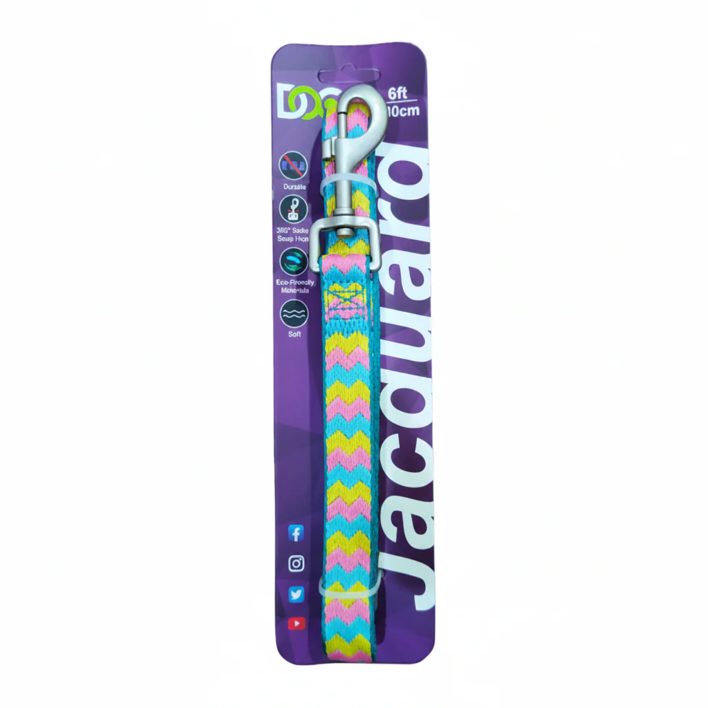 DOCO® Stitched- Weaved Dog Leash 6ft - M/L