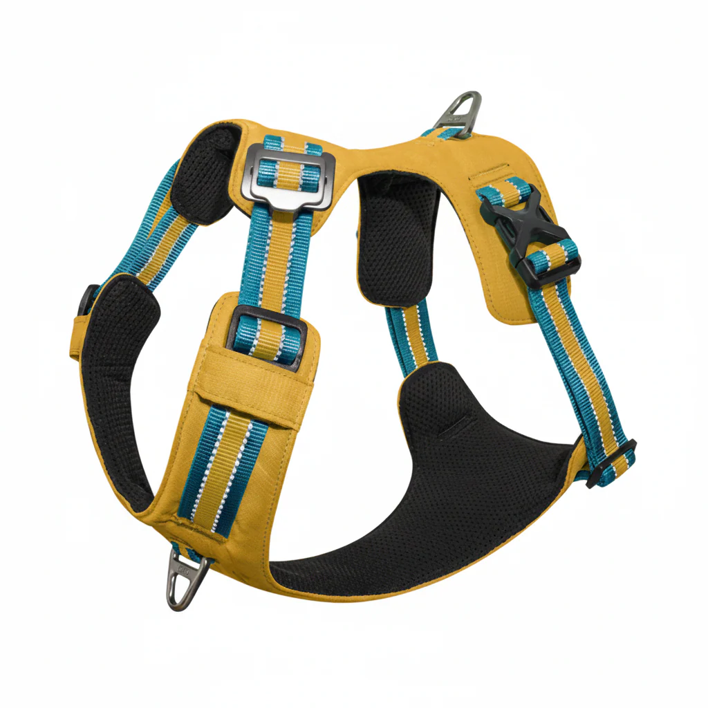 DOCO® VERTEX Reflective Ultralight Mesh Harness X.Large [Neck 58-69cm;Chest 72]-Plateau