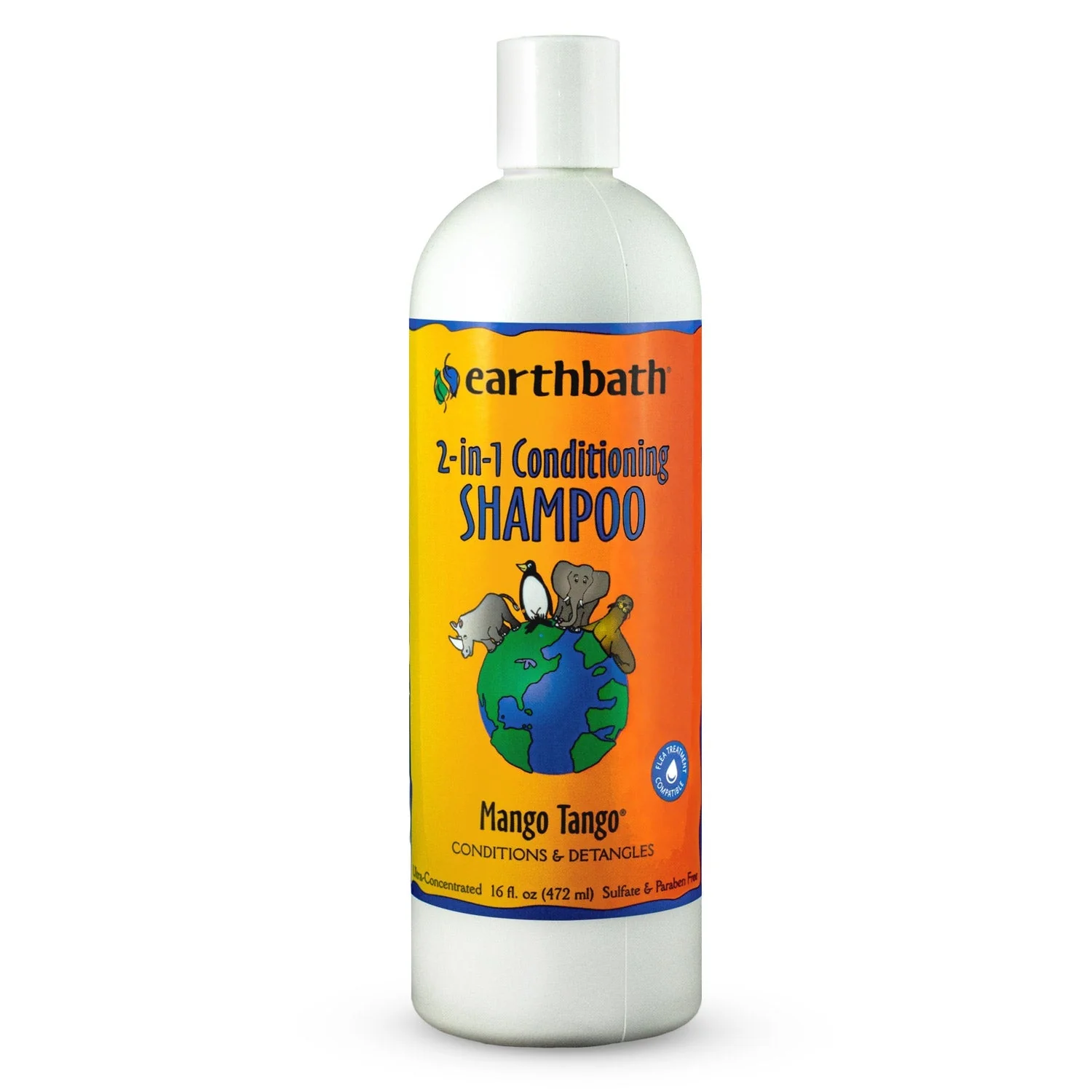 Earthbath 2-in-1 Conditioning Shampoo Mango Tango 16oz