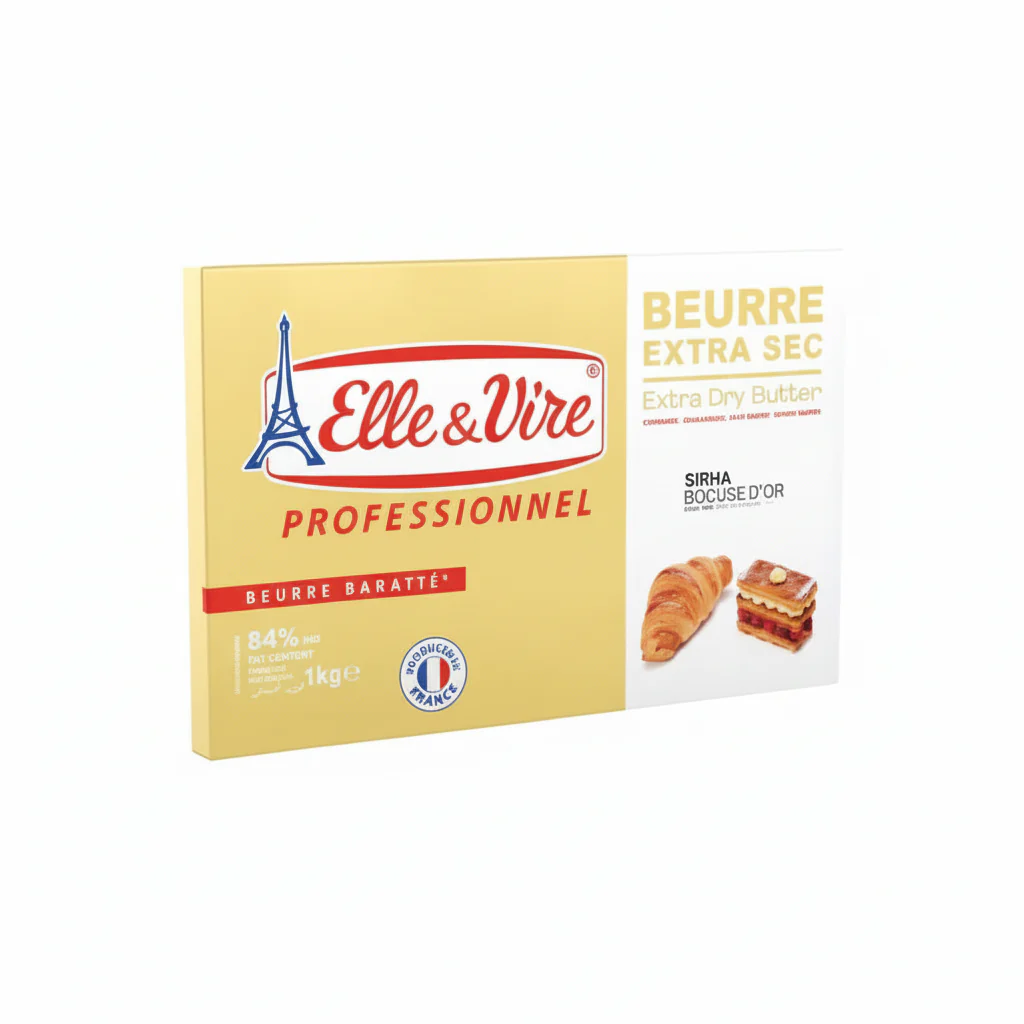 ELLE & VIRE CROISSANT BUTTER 84% 10 KG