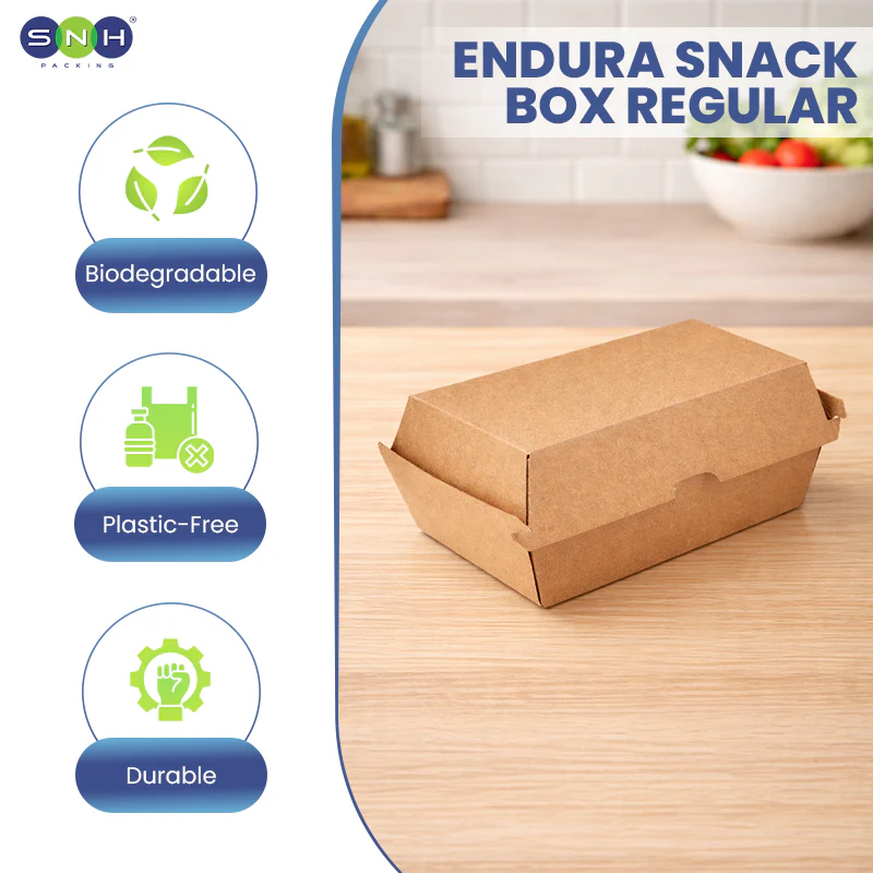 Endura Snack Box  Kraft Takeaway Containers - Image 4