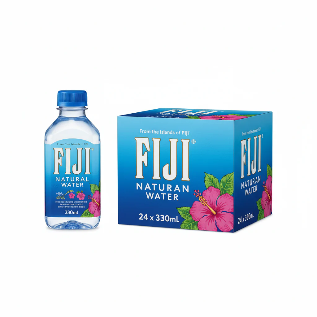 FIJI NATURAL MINERAL WATER 24X330ML