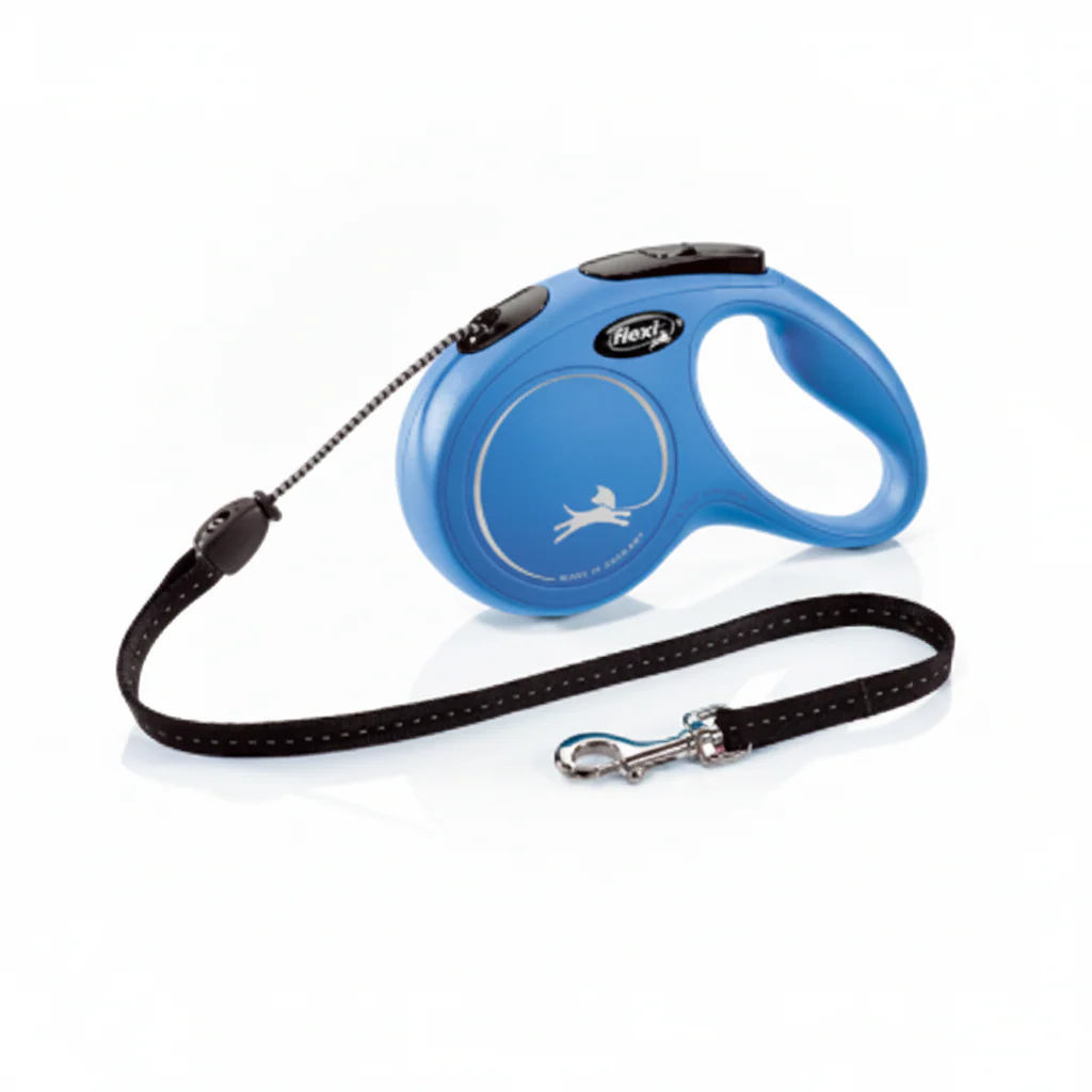 Flexi New Classic Cord Blue, Medium, 5 m