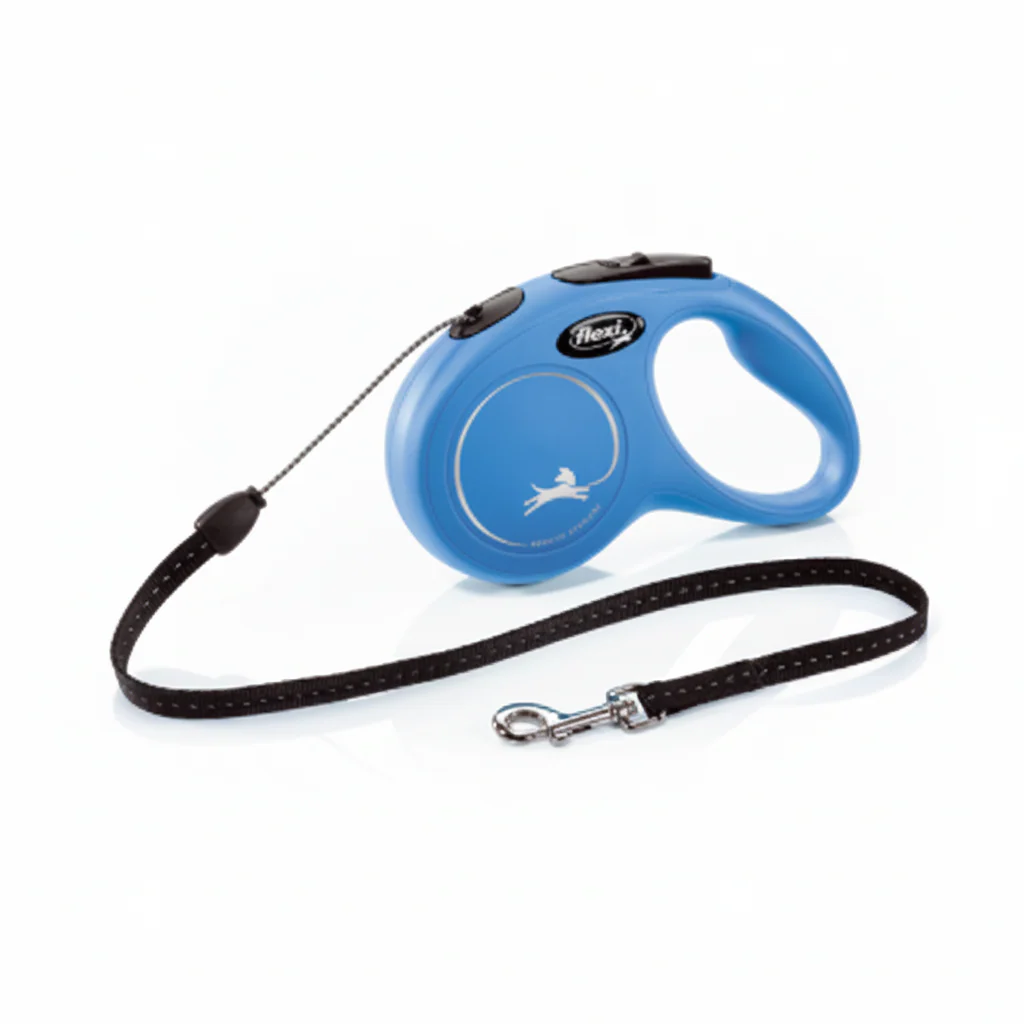 FLEXI New Classic Cord Blue, Small, 5 m