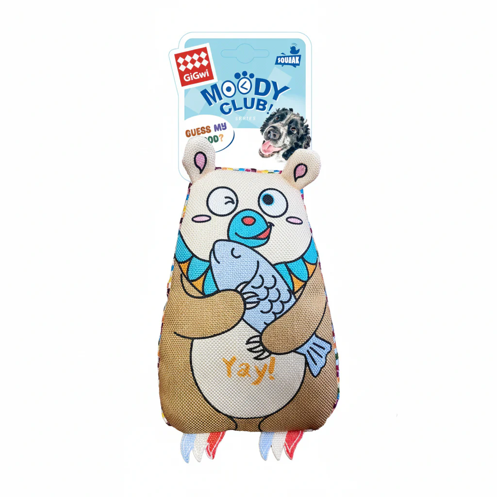 GiGwi Moody Club Bear – Large