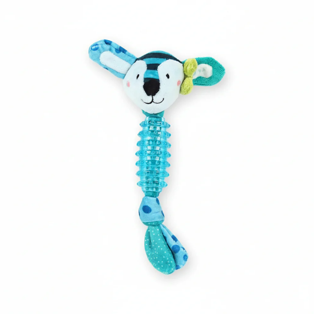 GiGwi Suppa Puppa Rabbit with Squeaker inside – Plush/TPR (Small)