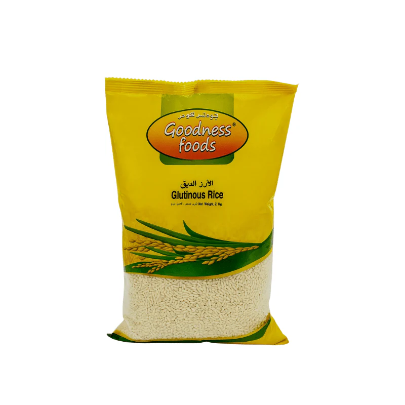 GOODNESS FOODS GLUTINOUS RICE 2KG VIETNAM