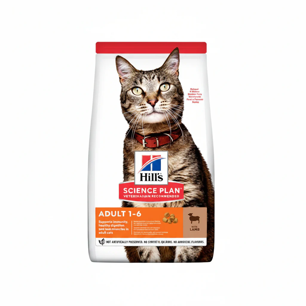 Hill’s Science Plan Adult Cat Food With Lamb (1.5kg)