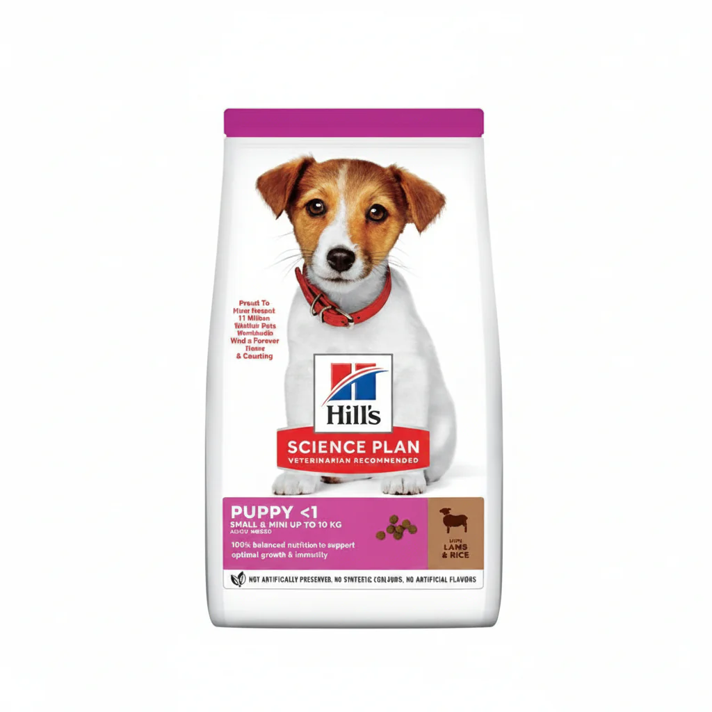 Hill’s Science Plan Small & Mini Puppy Dog Food with Lamb & Rice (1.5kg)
