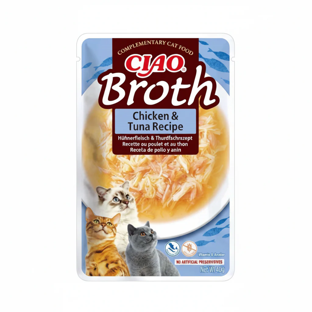Inaba Churu Broth Chicken & Tuna Recipe 40g