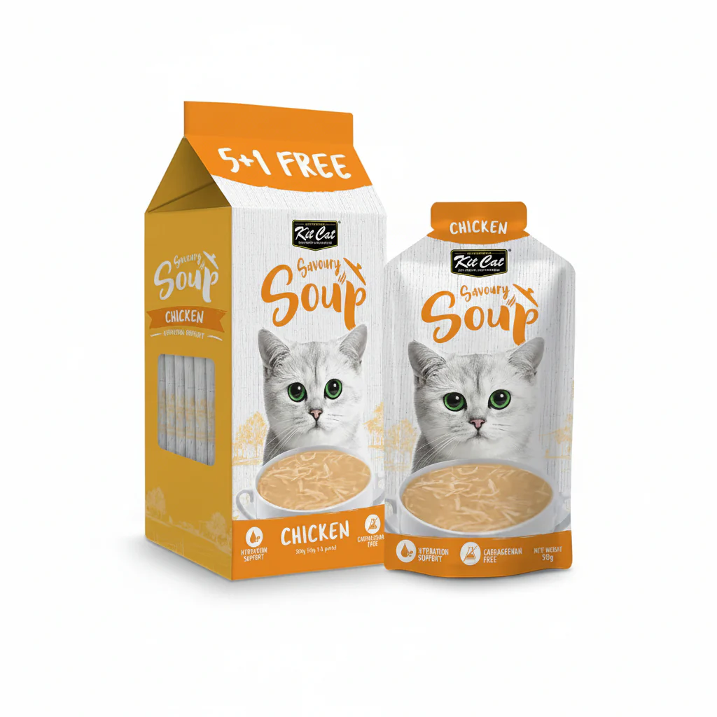 Kit Cat Savoury Soup Chicken 300g ( 6 X 50g )