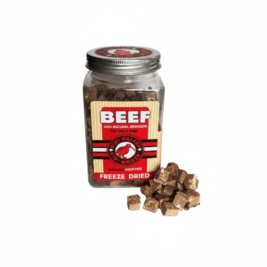 KIWI WALKER Freeze Dried Snack Beef Dog & Cat Treats 40G