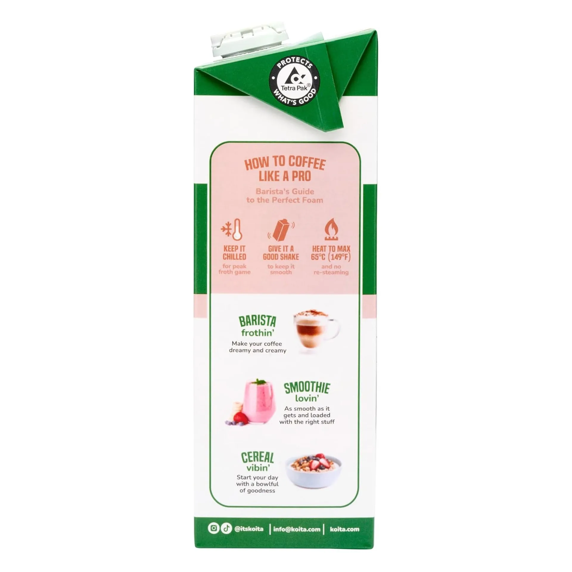 Koita Plant Based Coconut Milk (No Added Sugar) 1LTR - Image 4