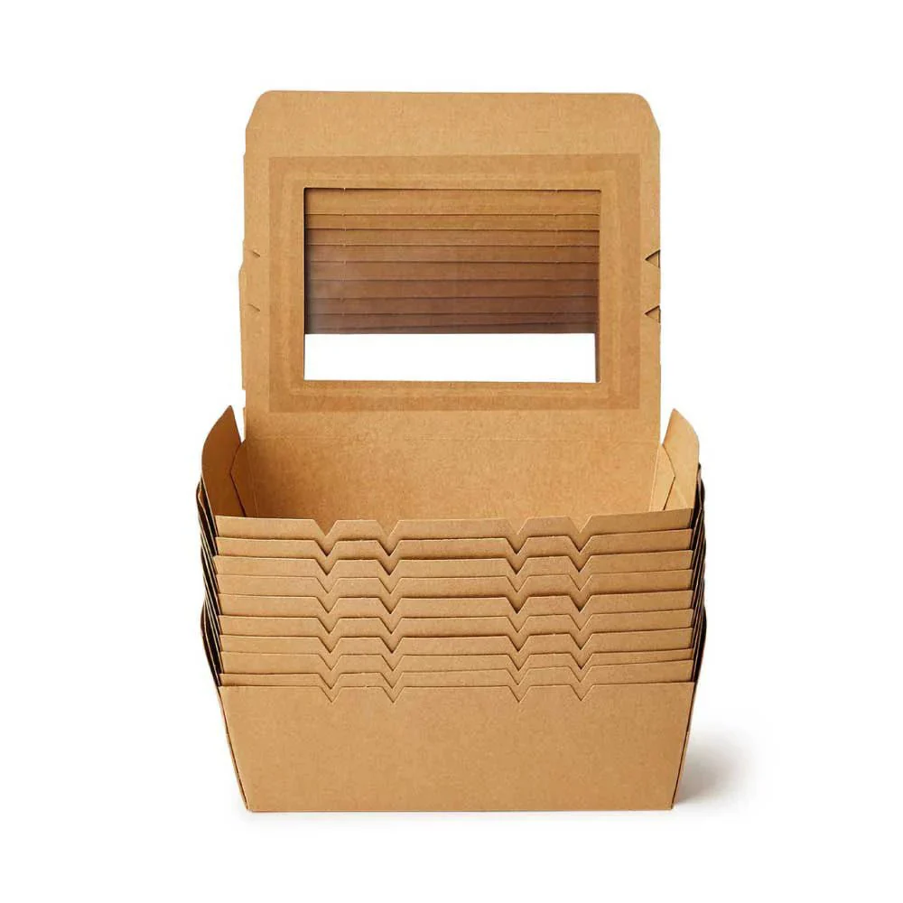 Kraft Lunch Box with Window - Image 2