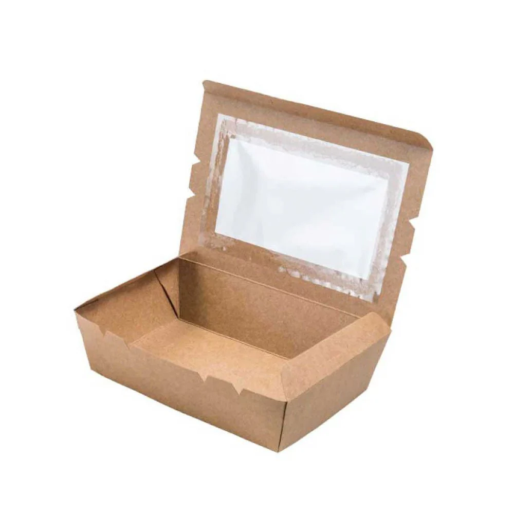 Kraft Lunch Box with Window - Image 3