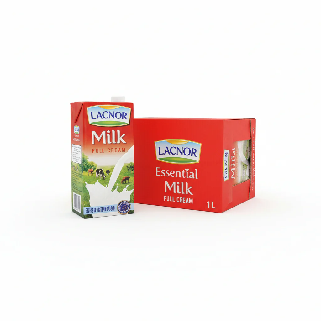 Lacnor Full Cream Milk 1LTR