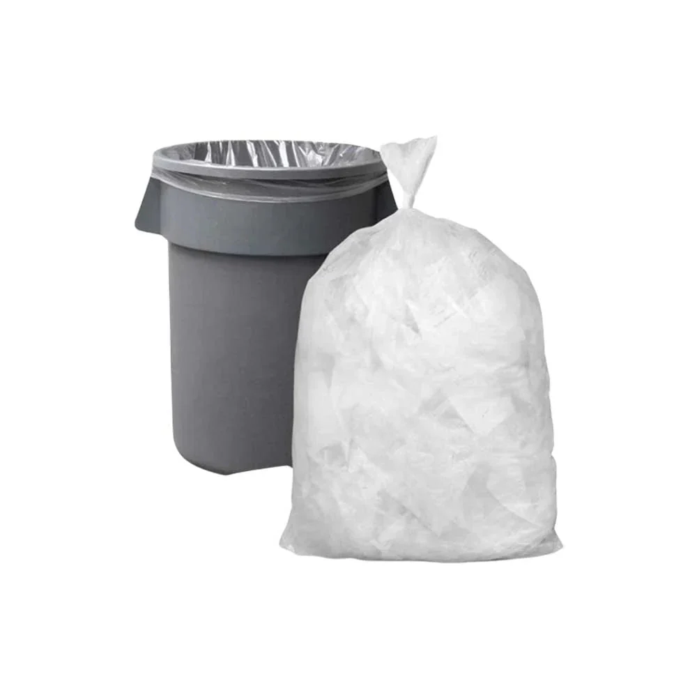LDPE Clear Garbage Bags 15KG Roll | Trash Bags - 80 Microns - Image 3
