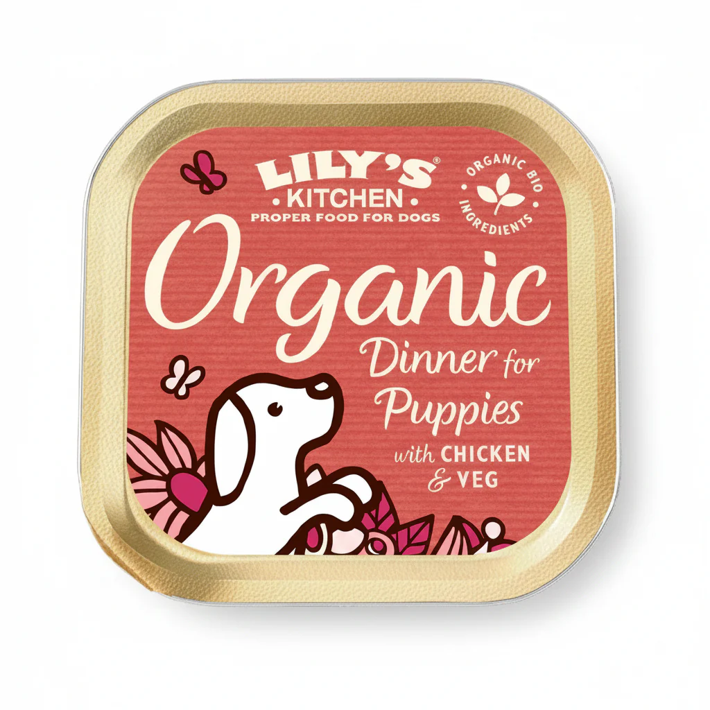 Lily's Kitchen Organic Dinner Wet Puppy Food - 150G