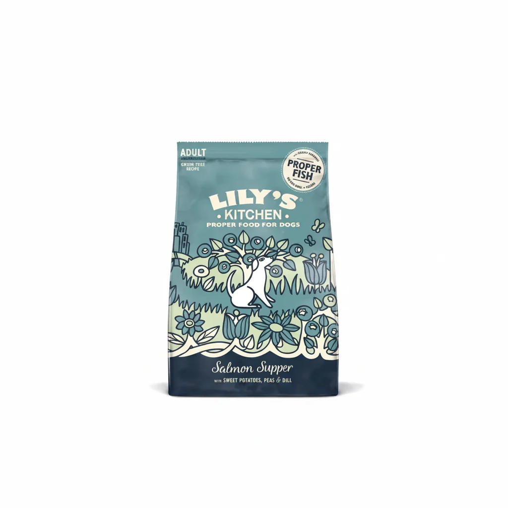 Lily's Kitchen Salmon Supper Adult Dog Dry Food - 12KG