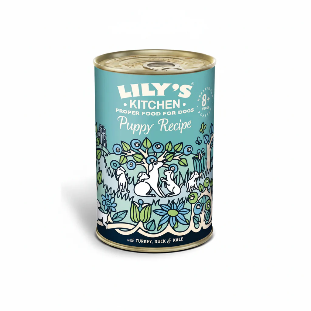 Lily's Kitchen Turkey & Duck Recipe Puppy Wet Food - 400G